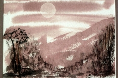 Landschaft mit Mond (1)